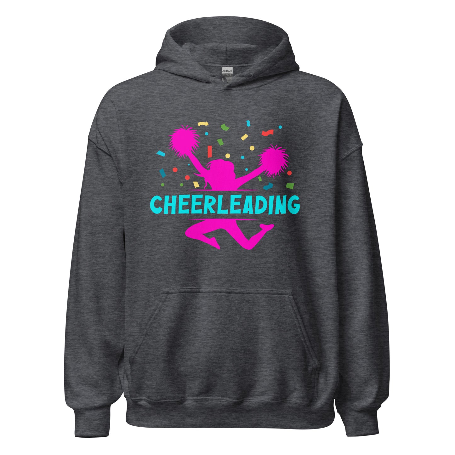 Cheerleading Pomms Hoodie - Stylischer Kapuzenpullover für Cheer-Fans