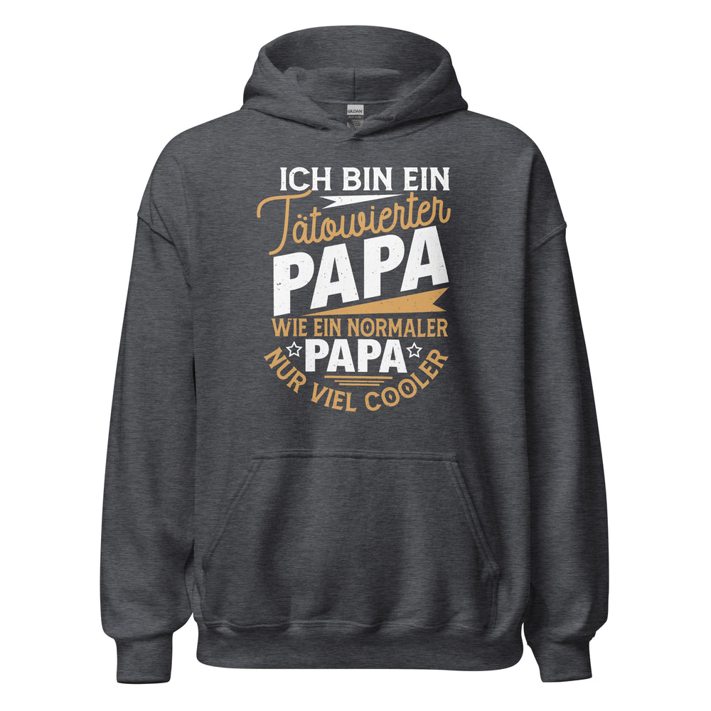 Tattoo Papa Hoodie - Cooler Kapuzenpullover für stolze Väter