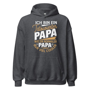 Tattoo Papa Hoodie - Cooler Kapuzenpullover für stolze Väter