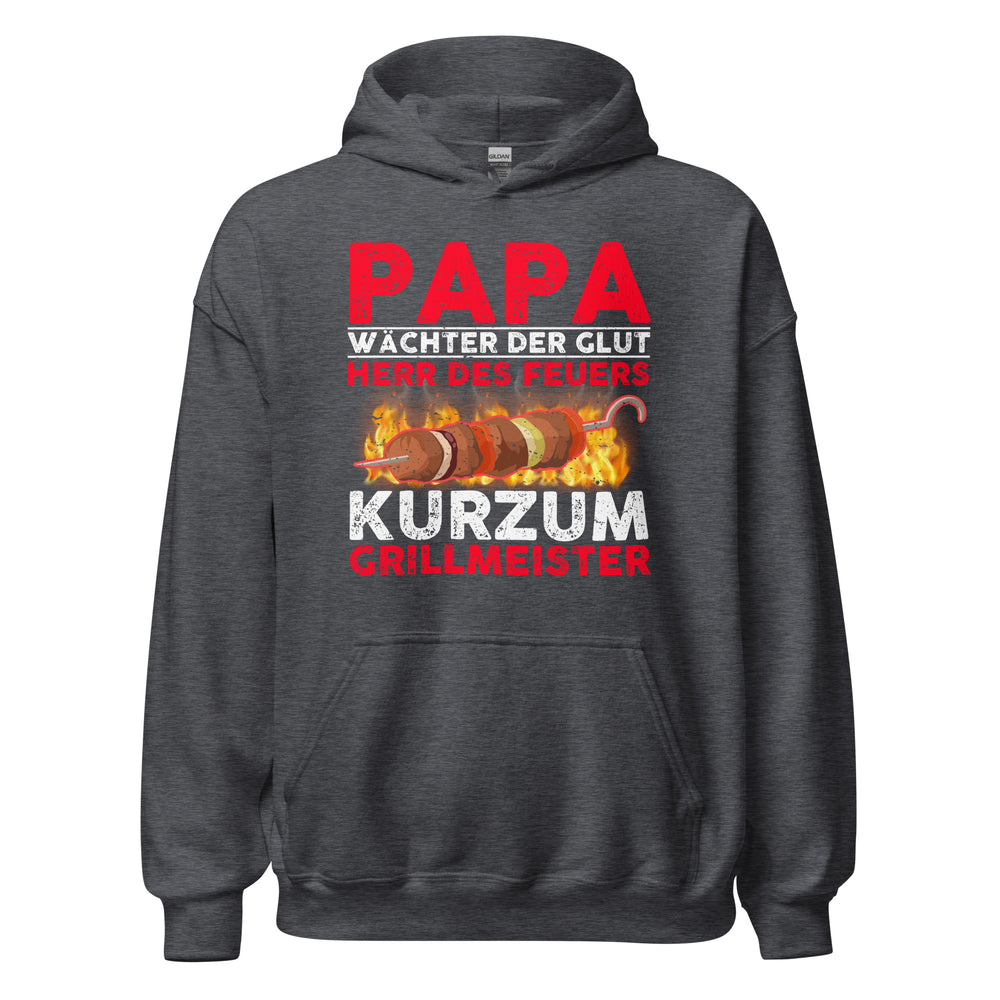 PAPA Hoodie - Waechter der Glut, Herr des Feuers, GRILLMEISTER