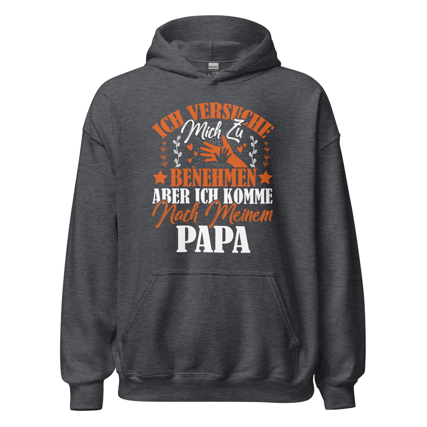 Nach meinem Papa Hoodie | Versuch des Benehmens Kapuzenpullover