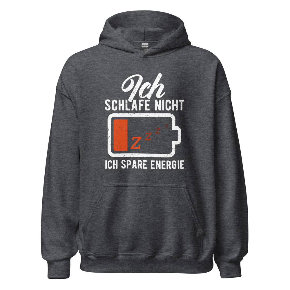Lustiger Energiespar Hoodie - Ich schlafe nicht!