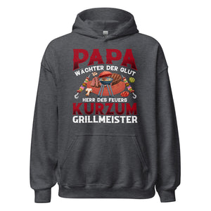 PAPA! Wächter der Glut, Herr des Feuers! Grillmeister! | Kapuzenpullover