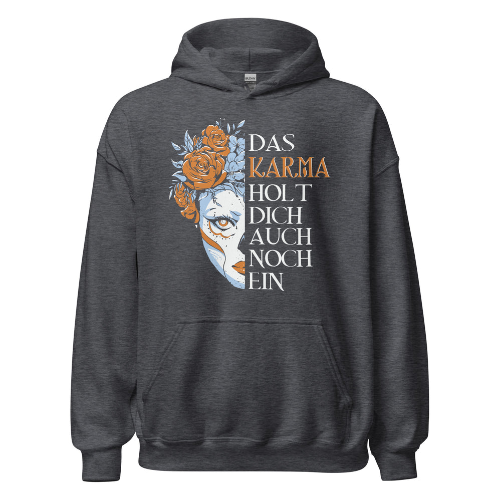 Das Karma holt dich ein!" - Trendiger Kapuzenpullover