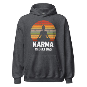 Hochwertiger Karma regelt DAS! Hoodie