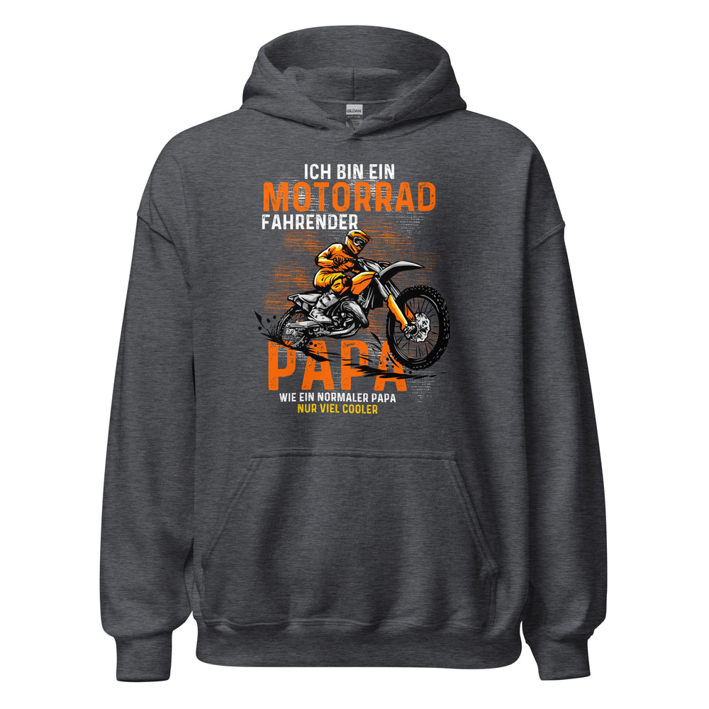 Motocross Papa Hoodie - Cooler Spruch für coole Väter!