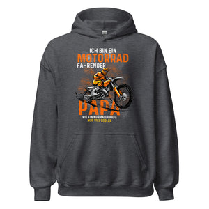 Motocross Papa Hoodie - Cooler Spruch für coole Väter!