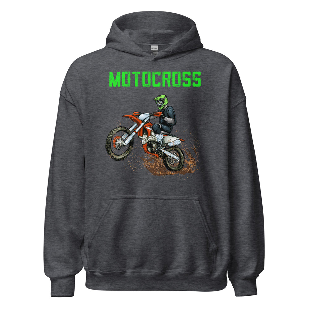 Motocross Hoodie - Logo Style für Offroad-Enthusiasten