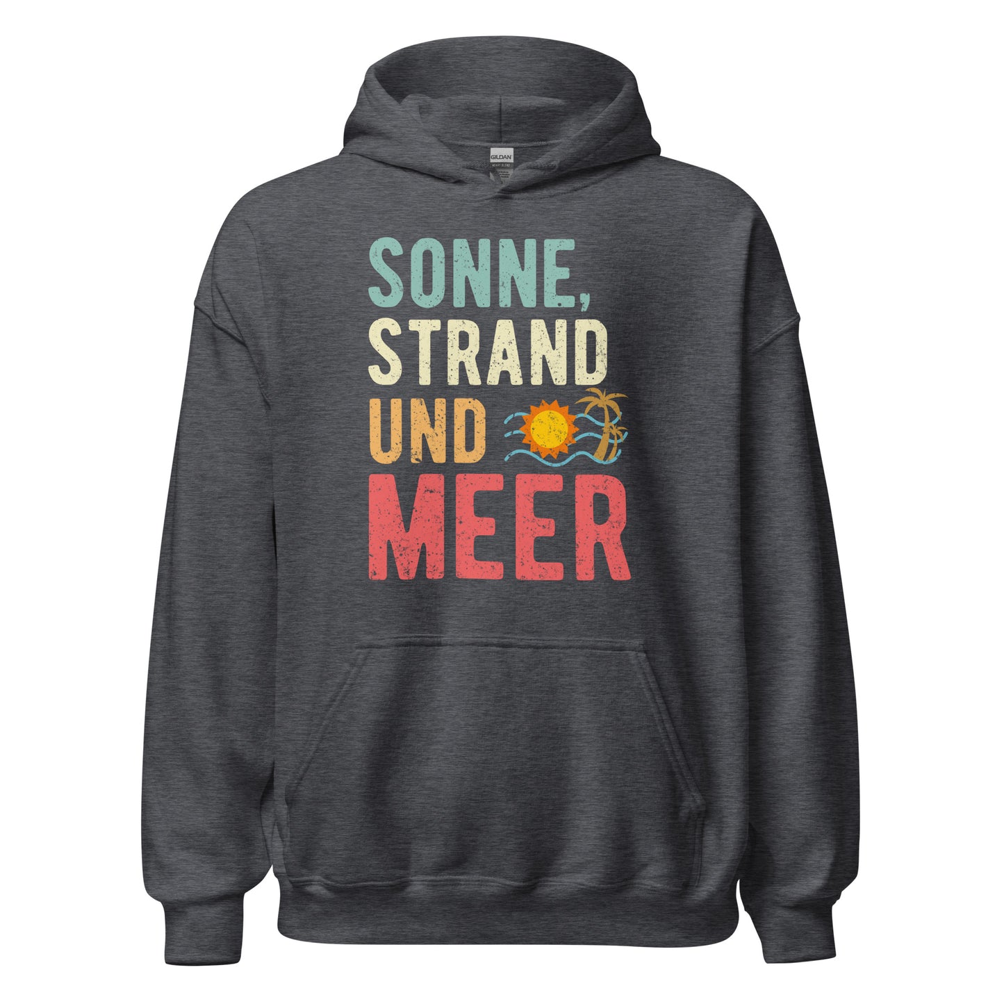 Gemütlicher Hoodie - Sonne, Strand, MEER!