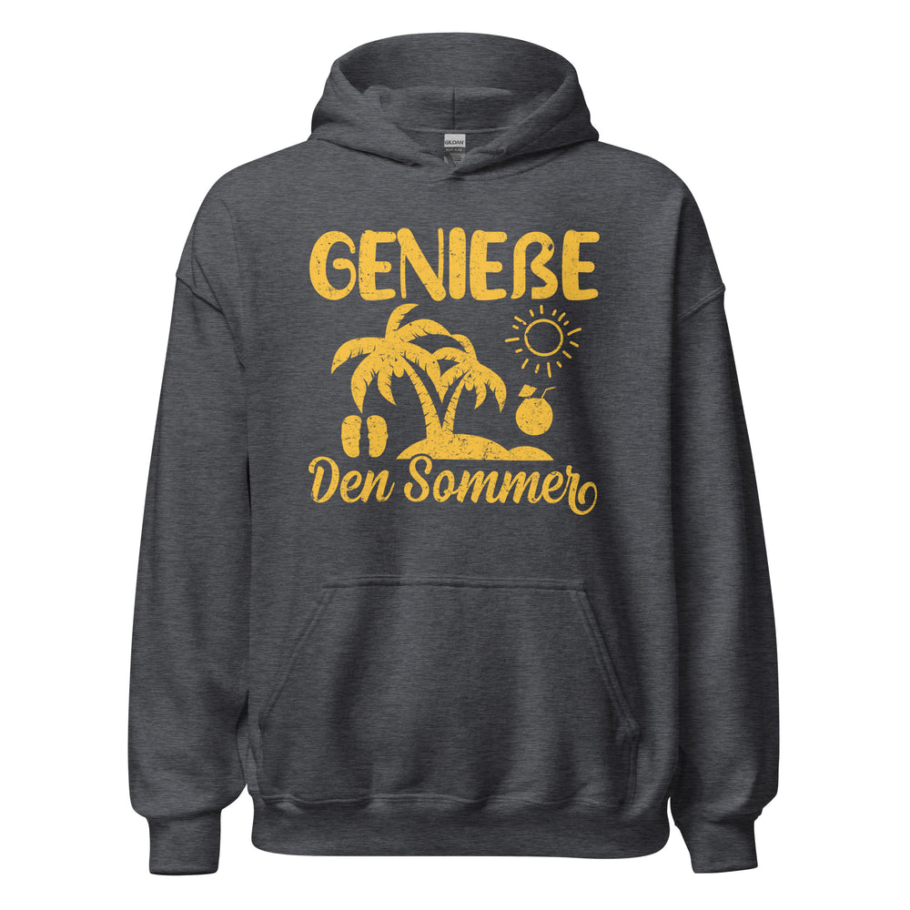 Genieße den Sommer Hoodie | Sommerliebe Kapuzenpullover