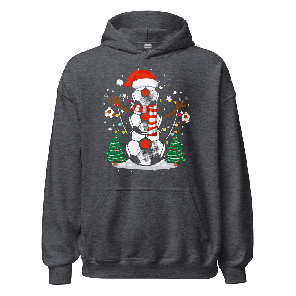 Christmas Football Hoodie - Weihnachten Fussball Kapuzenpullover