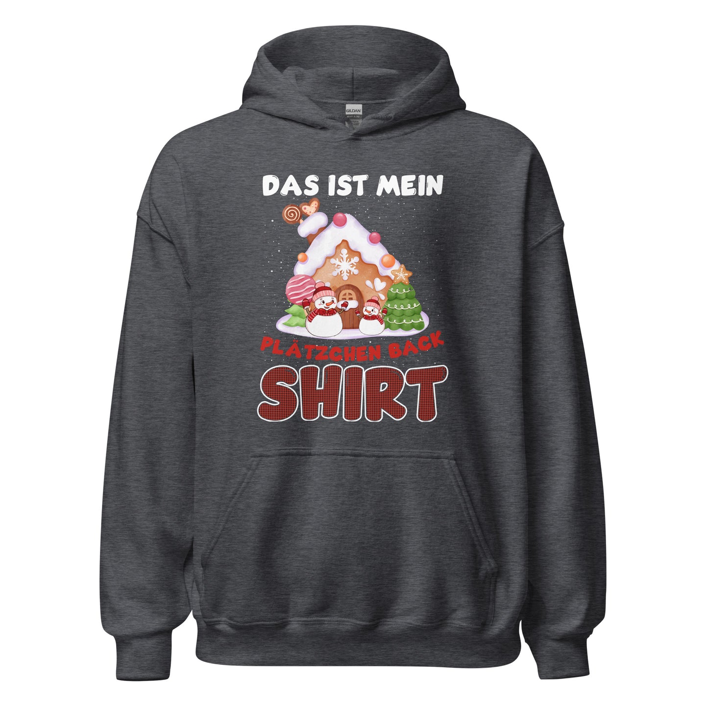 Plätzchen Pack Hoodie - Weihnachts-Shirt Kapuzenpullover