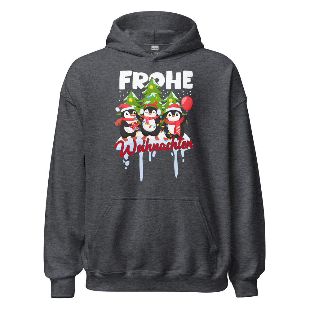 Frohe Weihnachten! Lustige Pinguine Hoodie - Festlicher Kapuzenpullover für fröhliche Tage