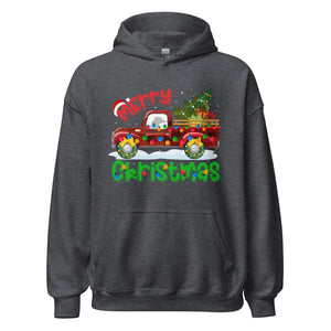 Merry Christmas Truck Hoodie - Festliche Weihnachtsfahrt in Stil