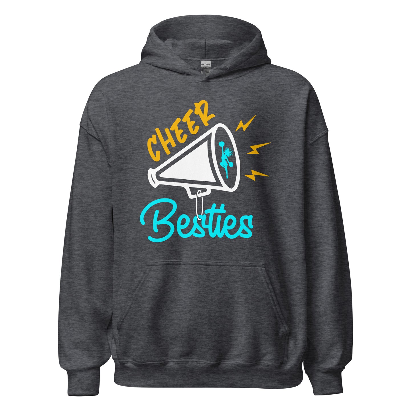 Cheer Besties: Hoodie für die besten Freunde im Cheerleading!