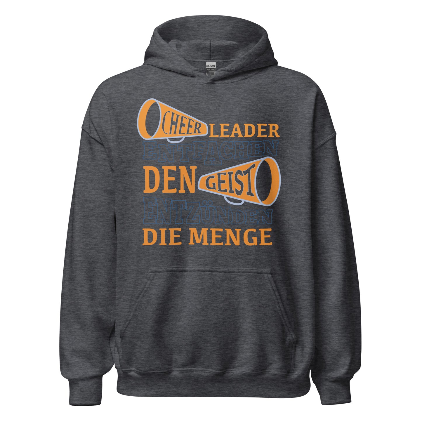 Cheerleader Power: Hoodie mit inspirierendem Spruch für Style und Spirit!