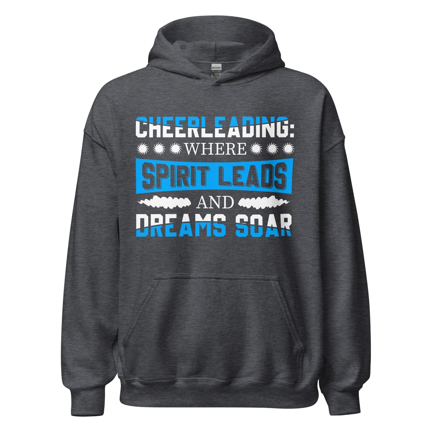 Spirituelles Cheerleading: Hoodie mit inspirierendem Spruch!