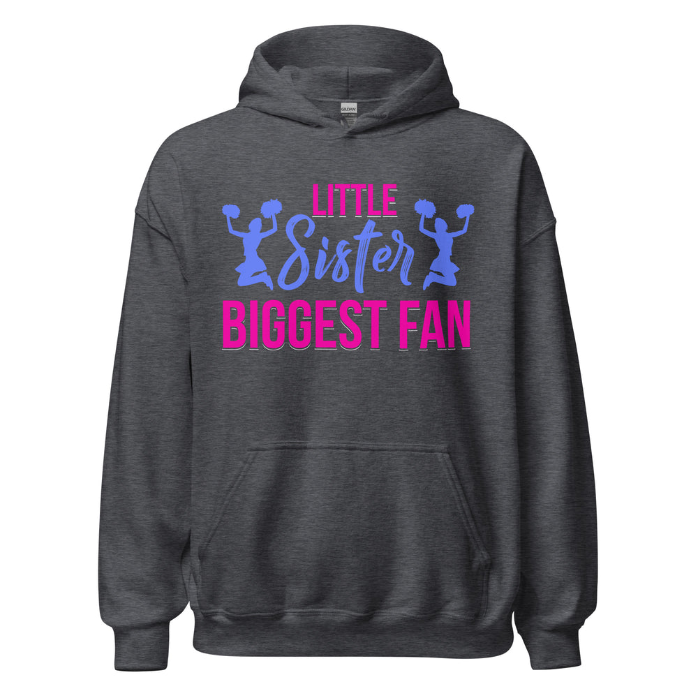 Hoodie mit Herz: Little Sister, Biggest Fan! Cheerleader Fun