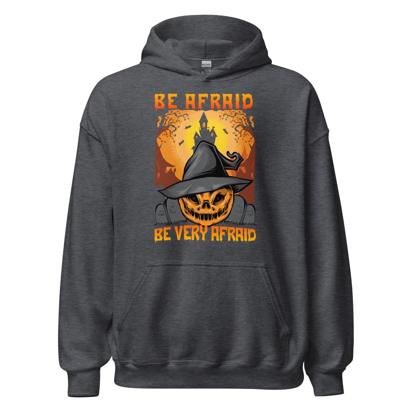 Halloween Hoodie: Be afraid, Be VERY afraid! Grusel-Kapuzenpullover für mutige Statements