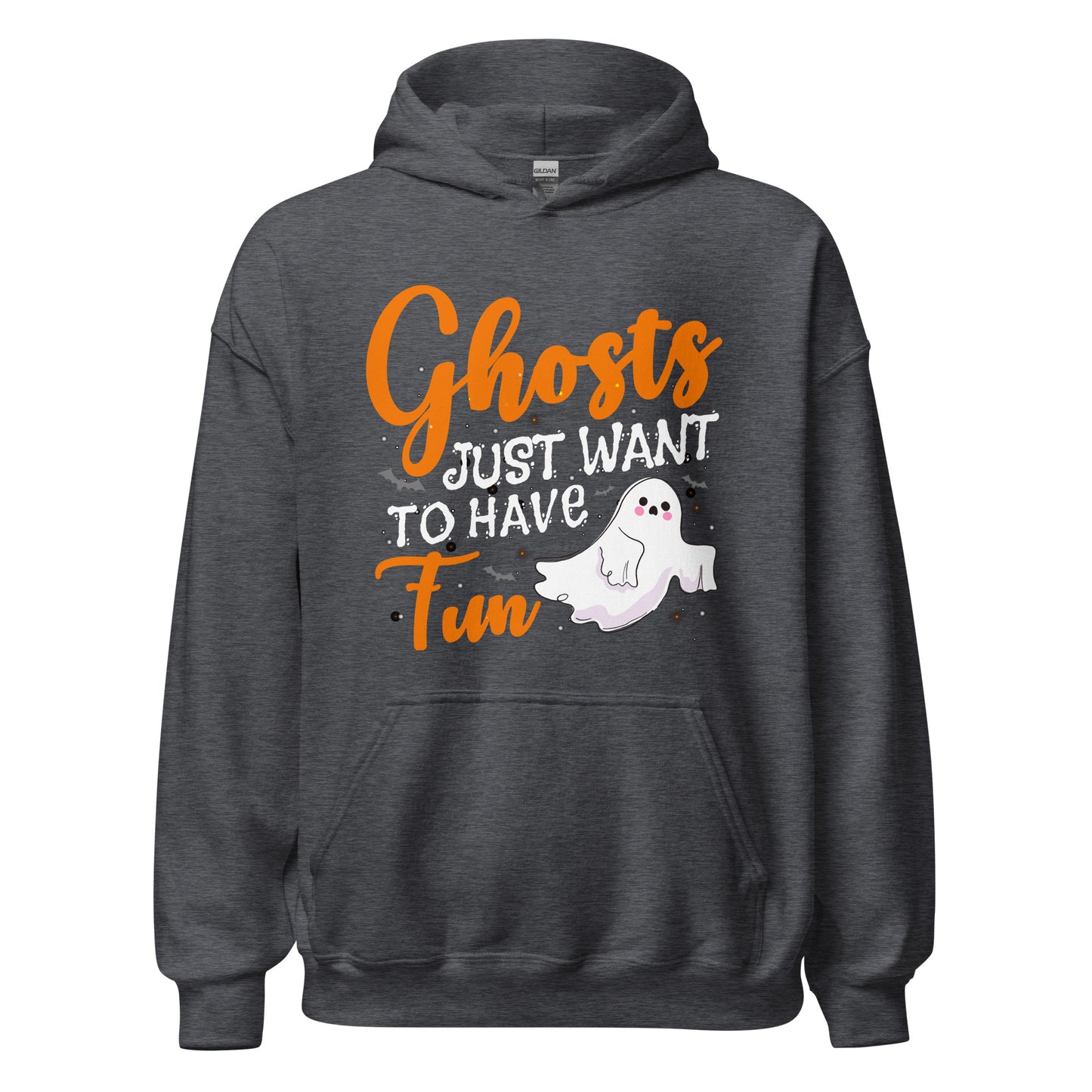 Halloween Hoodie: Ghosts just want to have FUN - Geister-Kapuzenpullover für gruseligen Spaß