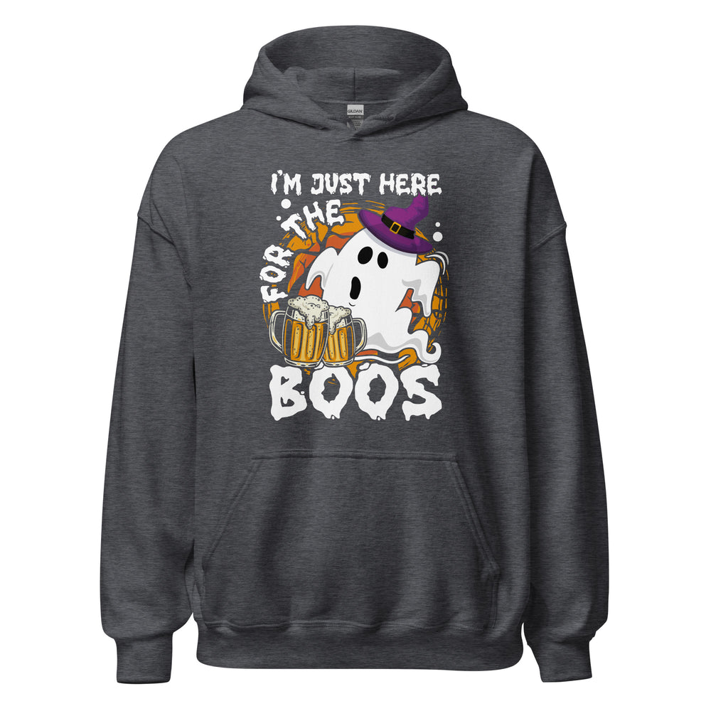 Halloween Hoodie: I am just here for the BOOS! - Gruseliger Kapuzenpullover mit Stil