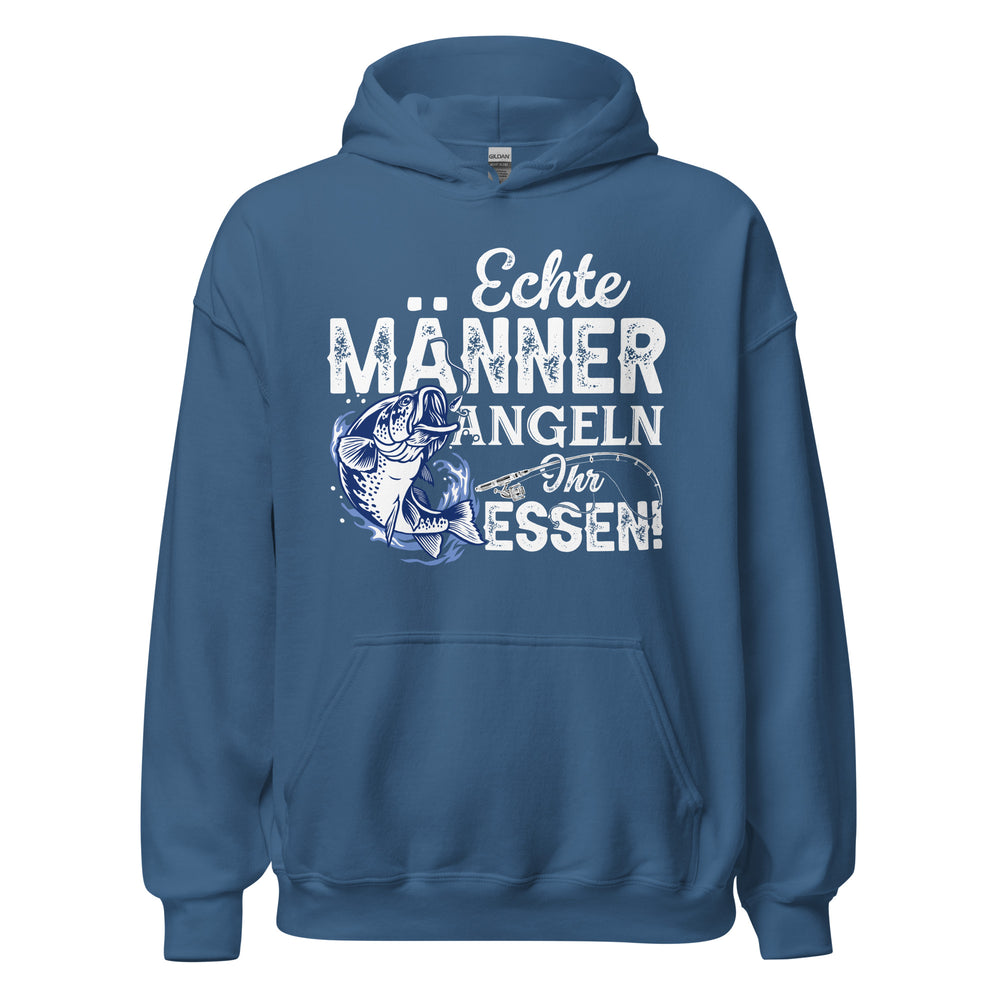 Stylischer Hoodie - "Echte Männer angeln Ihr Essen" - Jetzt entdecken!