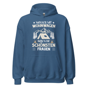 Männer mit Wohnwagen Hoodie | Humorvoller Kapuzenpullover für Campingliebhaber