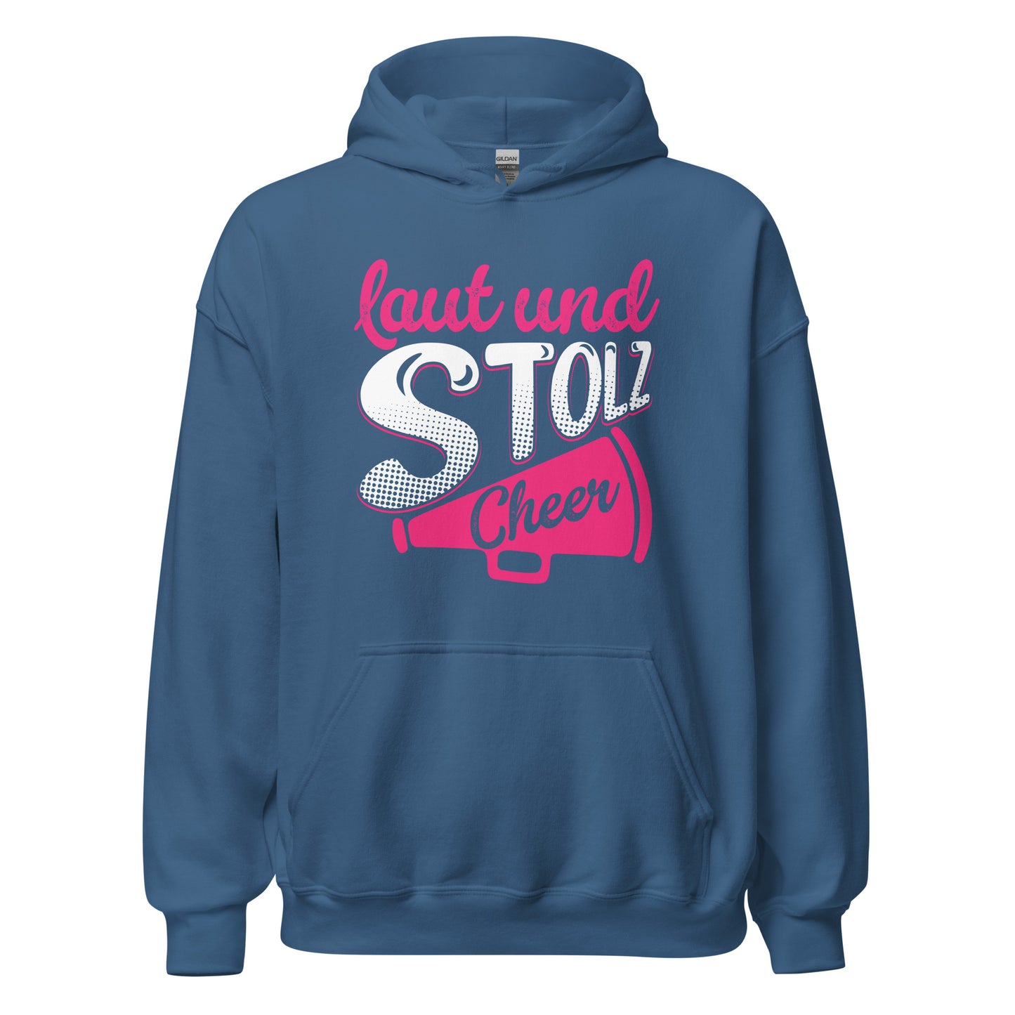 Laut und Stolz! Cheer! Hoodie - Trendiger Kapuzenpullover für laute Begeisterung