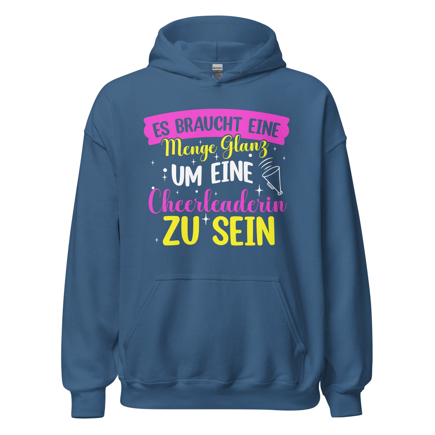 Glanzvolle Cheerleaderin Hoodie - Stylischer Kapuzenpullover für Cheer-Fans