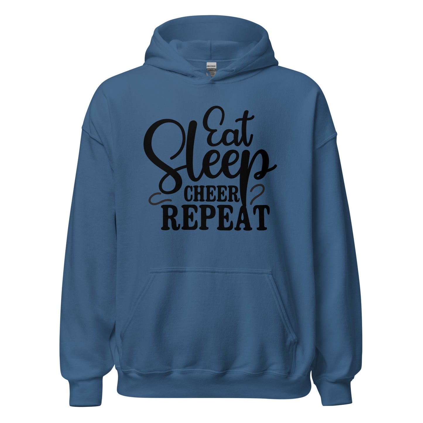 Eat Sleep Cheer Repeat Hoodie - Cooler Kapuzenpullover für Cheerleader