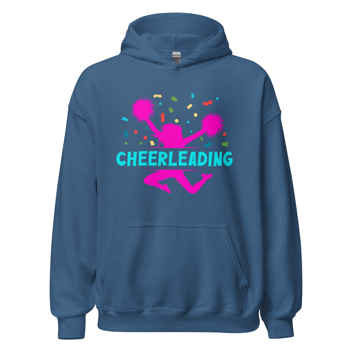 Cheerleading Pomms Hoodie - Stylischer Kapuzenpullover für Cheer-Fans