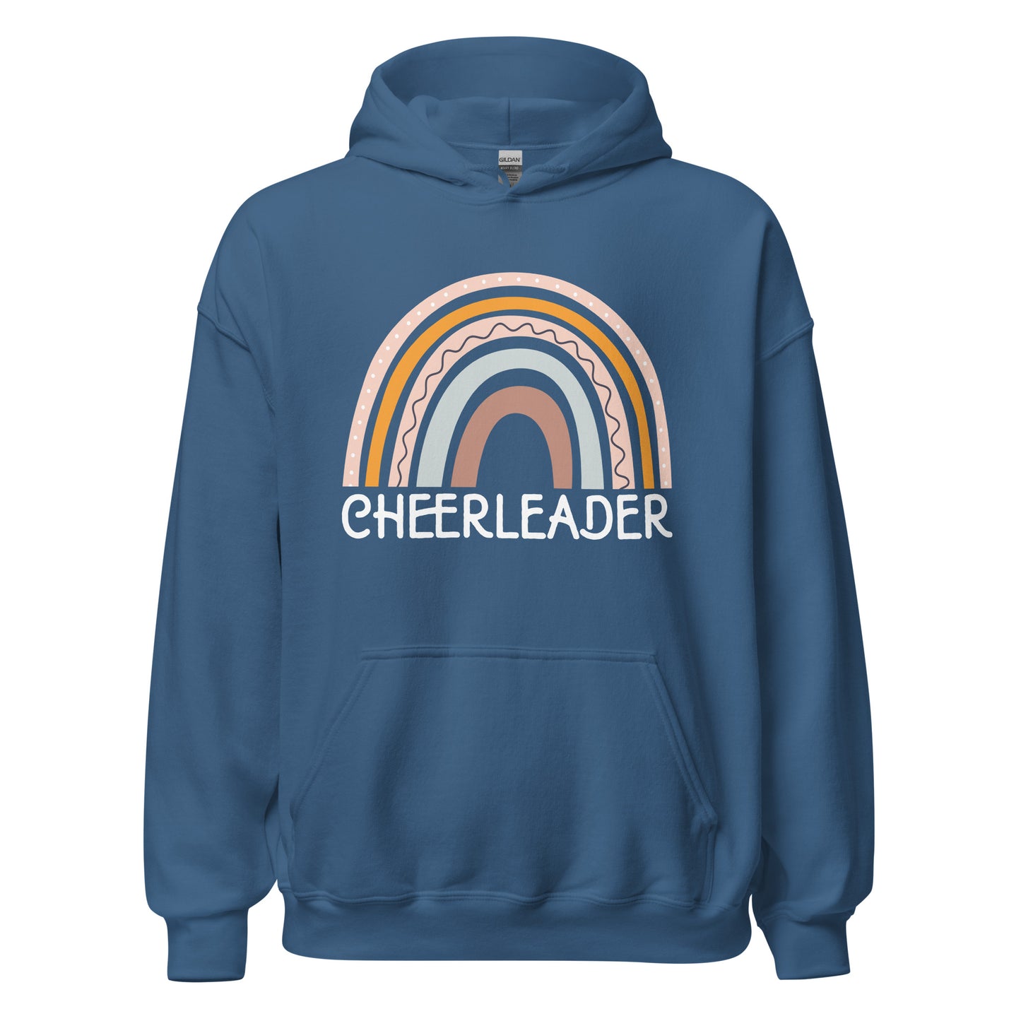 Cheerleader Rainbow Hoodie - Stylischer Kapuzenpullover