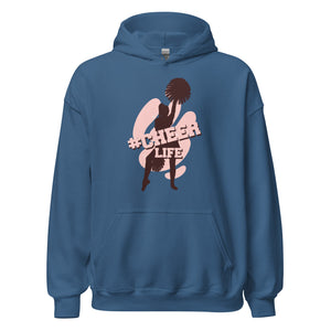 CHEER Life Hoodie - Stylischer Kapuzenpullover für Cheerleading-Fans