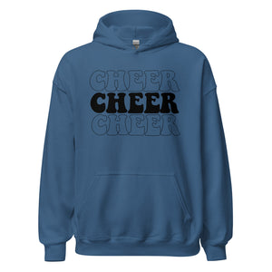 Cheer Cheer Cheer! Hoodie - Stylischer Kapuzenpullover für Cheerleader