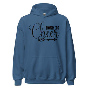 Born to Cheer Hoodie - Stylischer Kapuzenpullover für Cheerleader