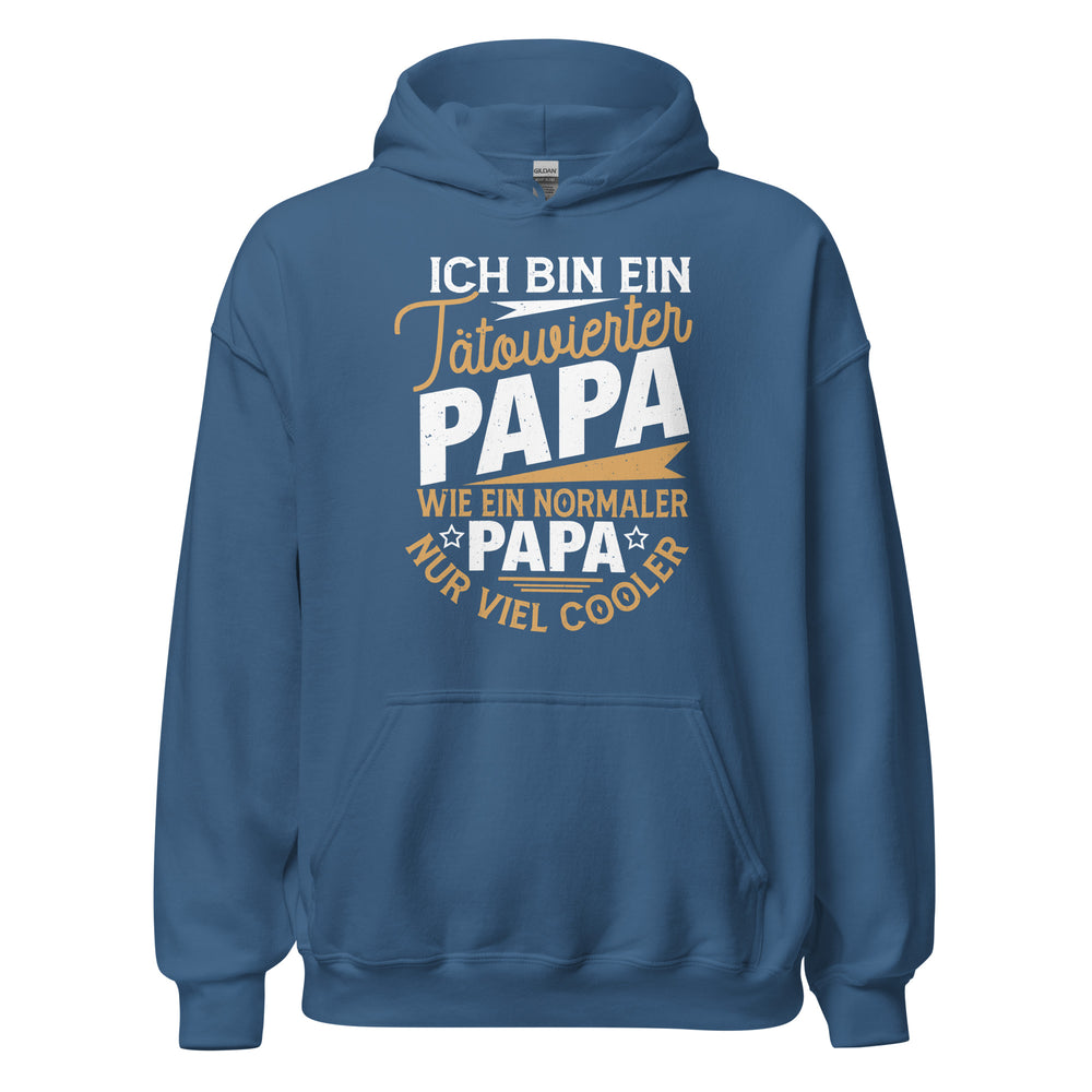 Tattoo Papa Hoodie - Cooler Kapuzenpullover für stolze Väter