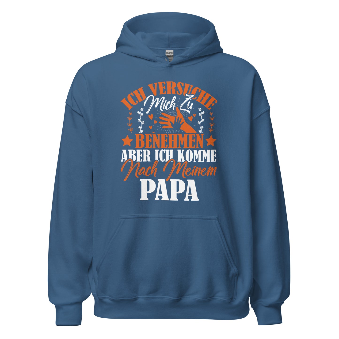 Nach meinem Papa Hoodie | Versuch des Benehmens Kapuzenpullover