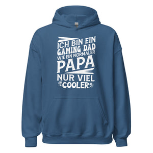 Hochwertiger Gaming Papa Hoodie - Cooler als ein normaler Papa