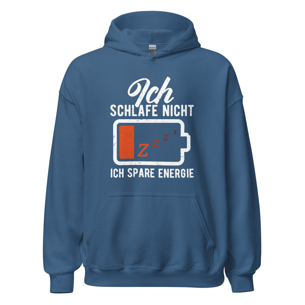 Lustiger Energiespar Hoodie - Ich schlafe nicht!