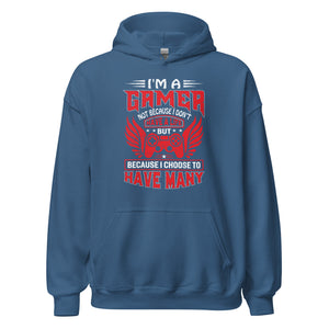 Cool Hoodie mit Spruch "I am a Gamer, and I have many Lifes!" für Gaming-Liebhaber