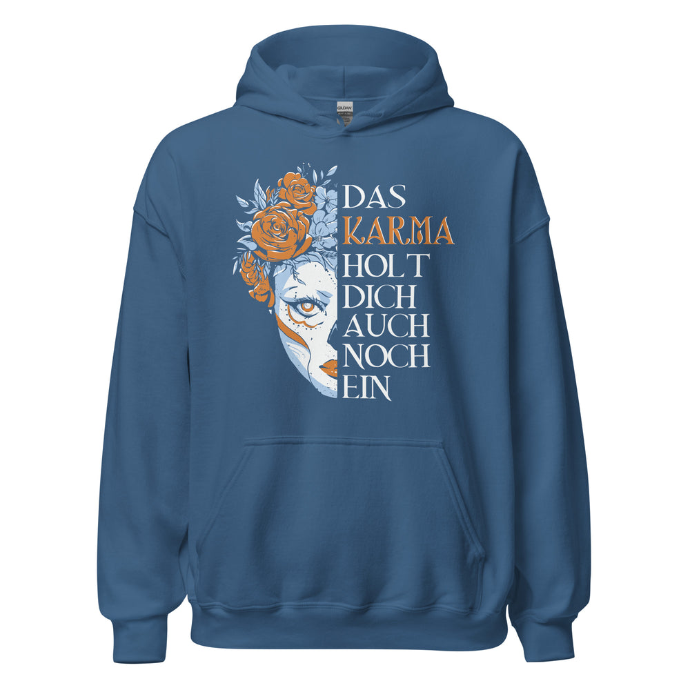 Das Karma holt dich ein!" - Trendiger Kapuzenpullover