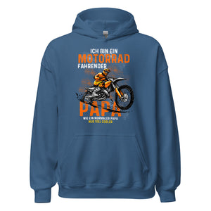 Motocross Papa Hoodie - Cooler Spruch für coole Väter!