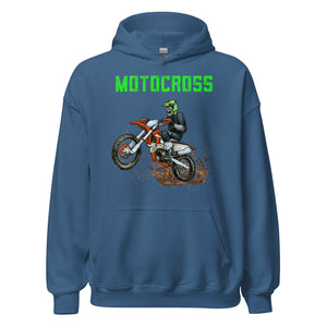 Motocross Hoodie - Logo Style für Offroad-Enthusiasten