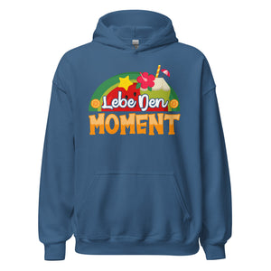 Gemütlicher Hoodie - Lebe den Moment im Sommer!"