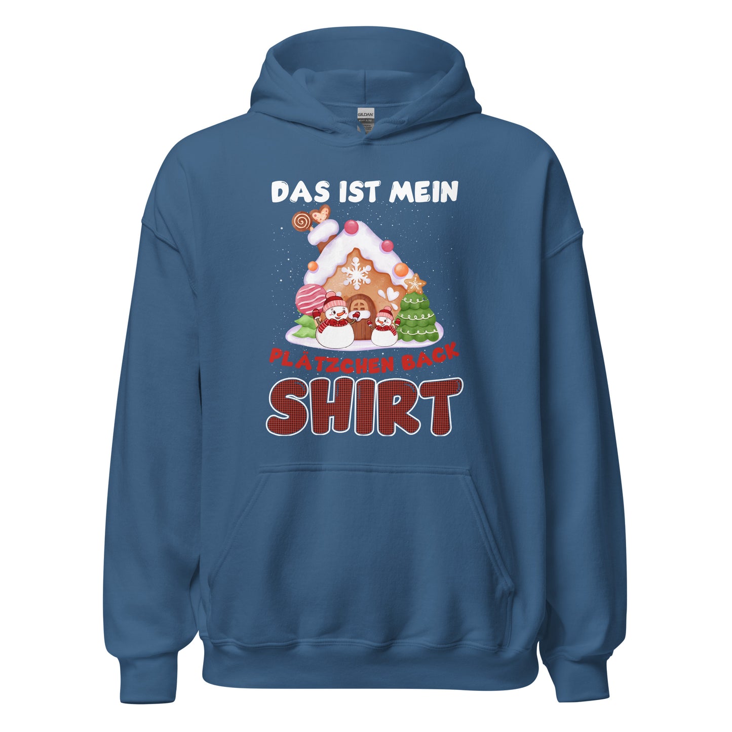 Plätzchen Pack Hoodie - Weihnachts-Shirt Kapuzenpullover