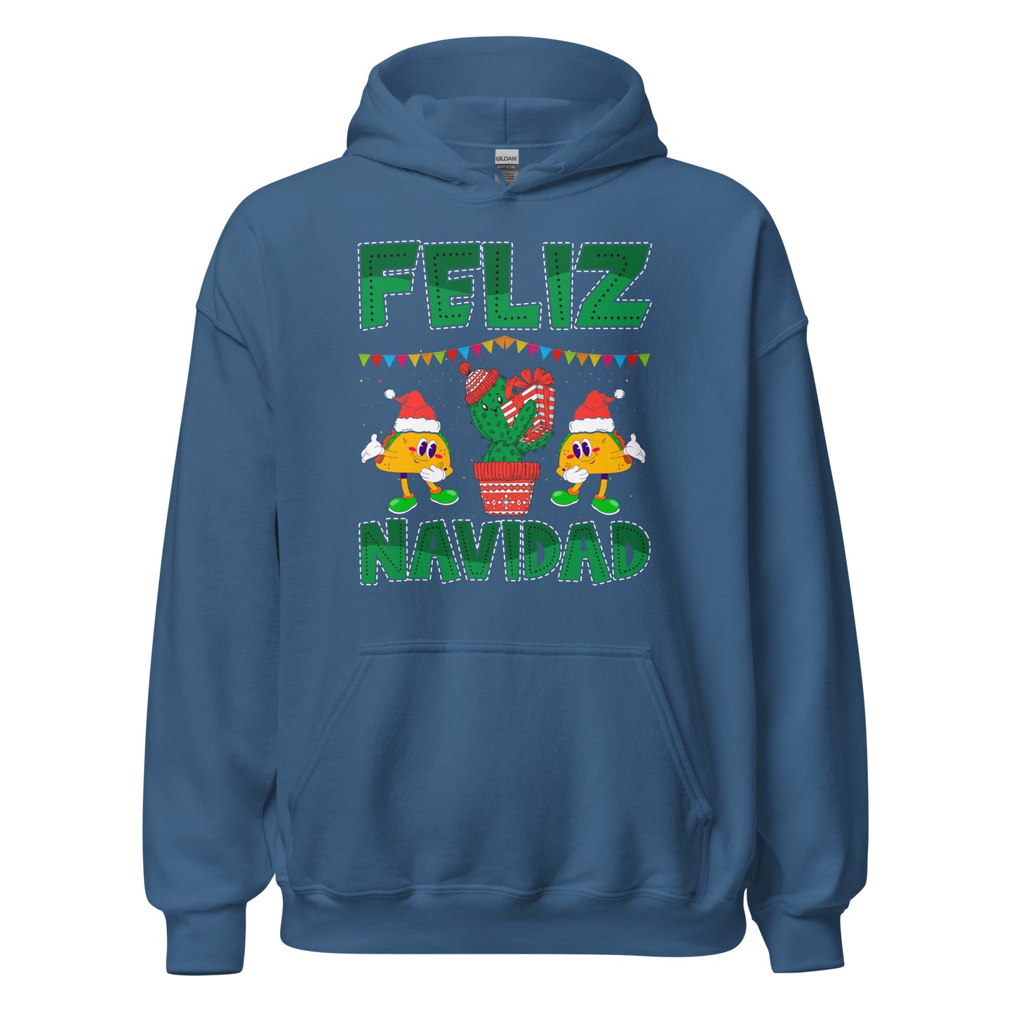 Feliz Navidad Hoodie - Merry Christmas Kapuzenpullover