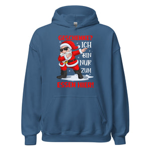Geschenke Hoodie - Essen hier! Weihnachten Fun Kapuzenpullover