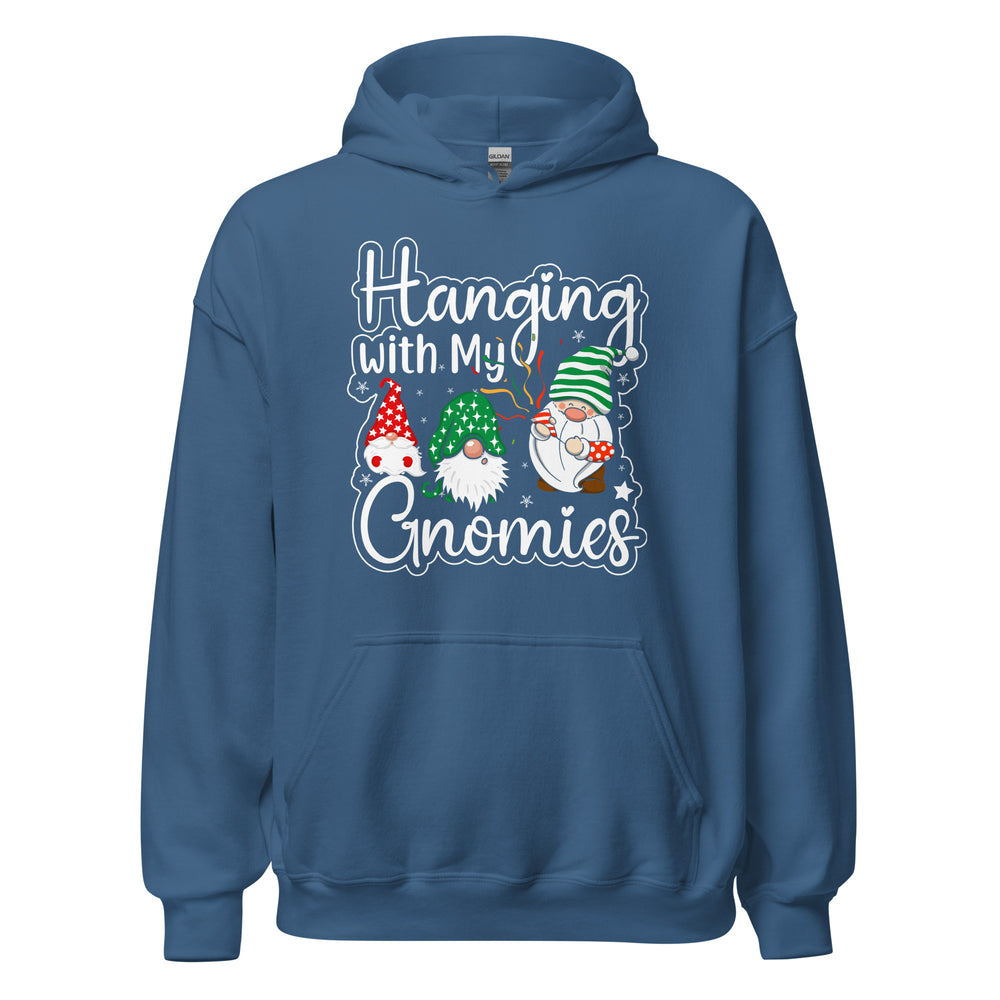 Hanging with my Gnomies Hoodie - Fun Weihnachten Christmas Kapuzenpullover