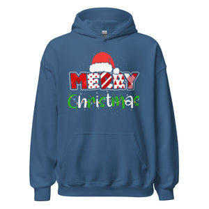 Merry Christmas Slogan Hoodie – Festliche Eleganz für die Winterzeit