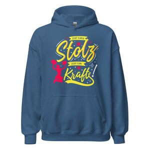 Stolz und Kraft vereint: Exklusiver Cheerleader-Fan Hoodie mit inspirierendem Spruch